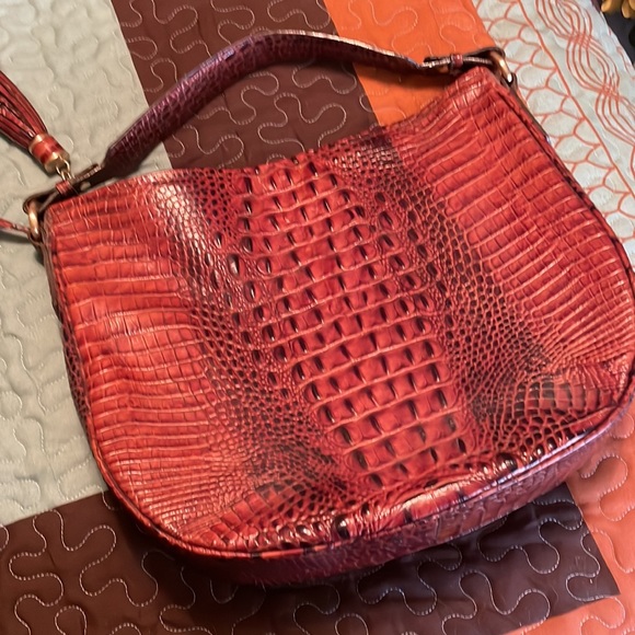 Pre ~ owed Brahmin womens purse - Picture 2 of 8